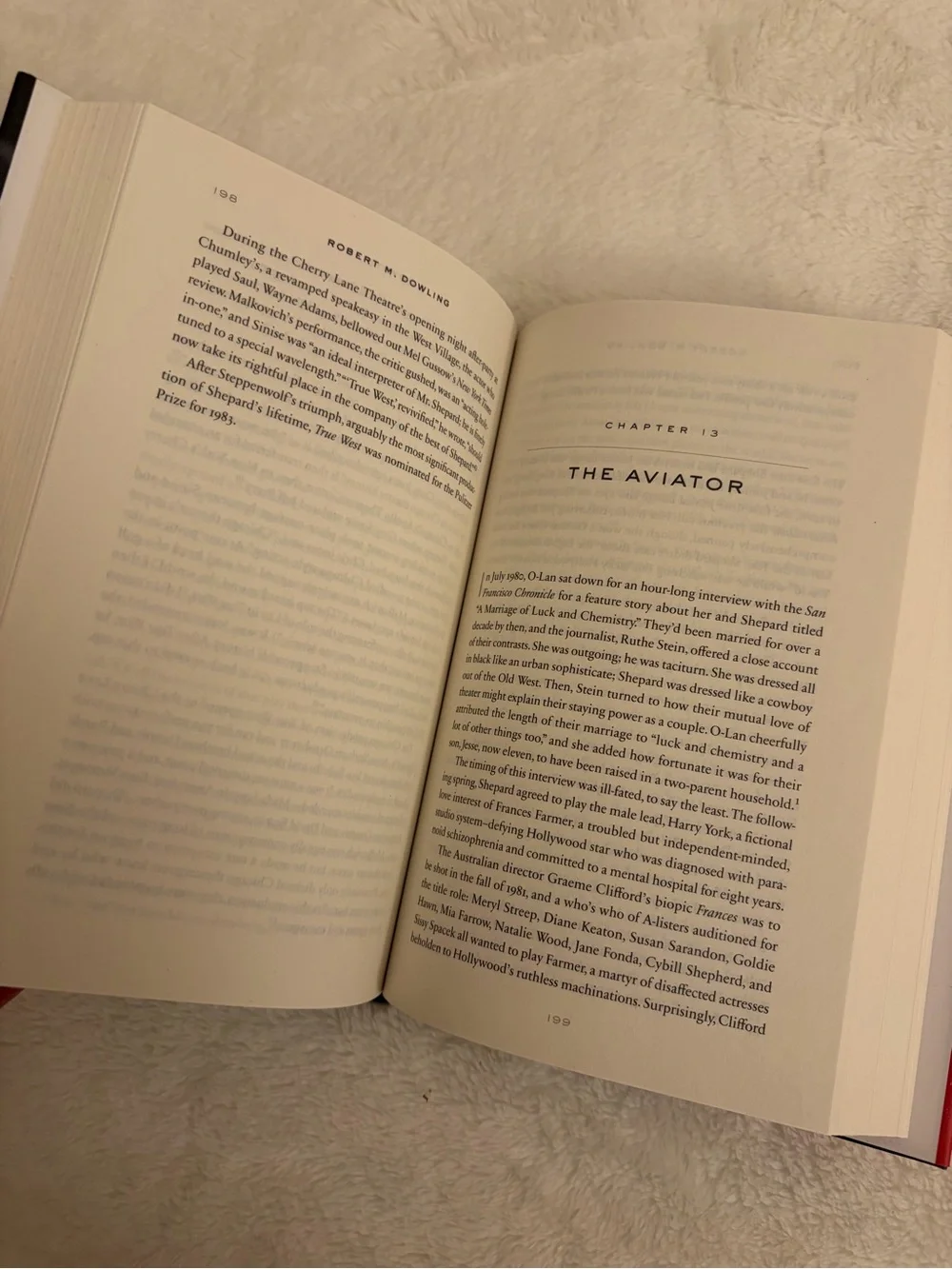 Hardcover Copy of Coyote: The Dramatic Lives of Sam Shepard by Robert M. Dowling